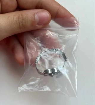Anillo Tous Acero Inoxidable Talla 17