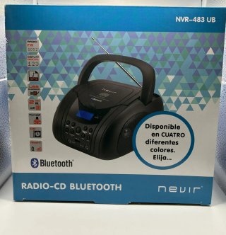 Reproductor CD/MP3/USB Nevir Bluetooth