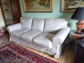 Divano 3 posti Ektorp Ikea beige