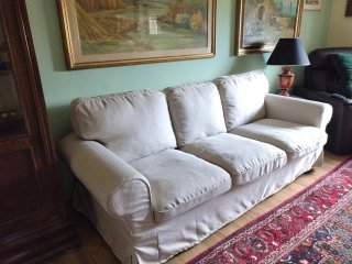 Divano 3 posti Ektorp Ikea beige