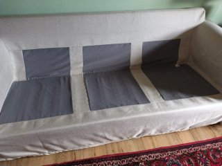 Divano 3 posti Ektorp Ikea beige