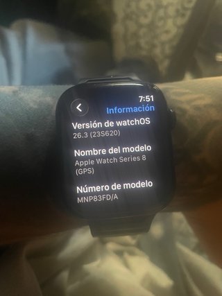 Apple Watch Series 8gps 45mm Negro