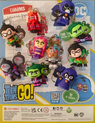 Teen Titans Go! Charms Collezione Completa