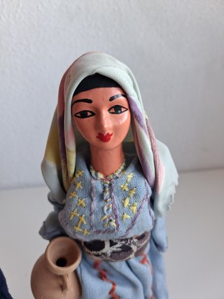 Muñecos árabes con cántaros