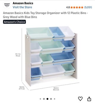 Estantería Organizador Juguetes infintal (no toys)
