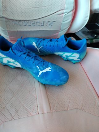 Zapatillas Fútbol Puma Azul