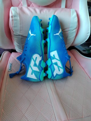 Zapatillas Fútbol Puma Azul