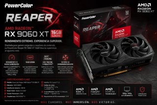 PowerColor RX 9060 XT 16GB GDDR6 Tarjeta Gráfica