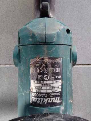 Radial Makita con disco
