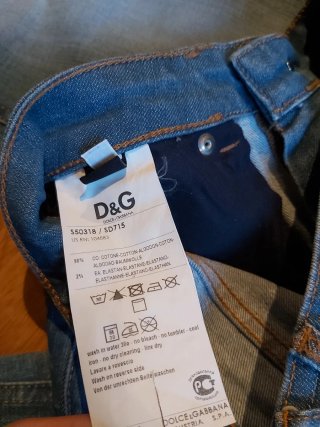 Jeans D&G blu chiaro