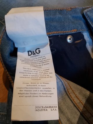 Jeans D&G blu chiaro