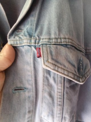 Cazadora Vaquera Levi's Azul grisáceo