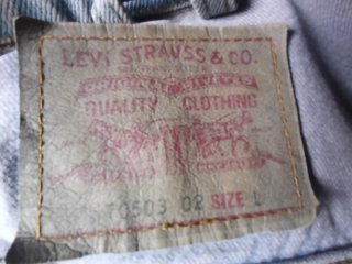 Cazadora Vaquera Levi's Azul grisáceo