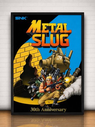 Póster SNK Metal Slug 30th Anniversary