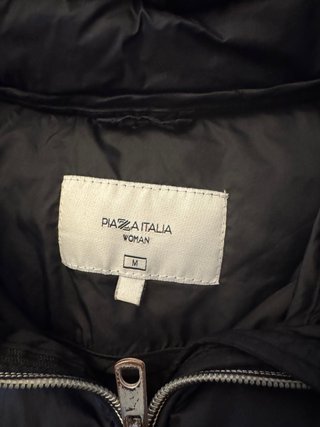 Piumino leggero donna nero