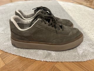 Zapatillas ante verde T39 niño