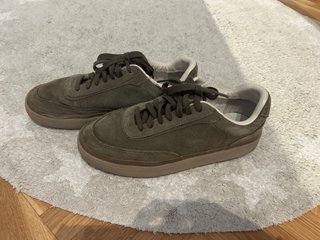 Zapatillas ante verde T39 niño