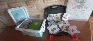 Juego Puzzles Inglés y Material Escolar