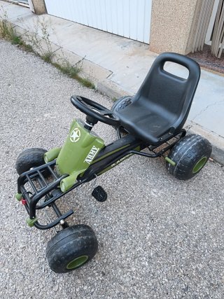 Bici Quad Infantil Militar Verde