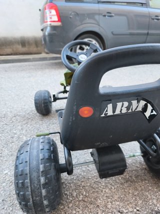 Bici Quad Infantil Militar Verde
