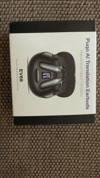 Puqo EV68 Auriculares Traductor IA 164 Idiomas