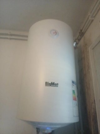 Termo Eléctrico BigMat Blanco
