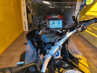 BMW R1200GS Adventure Negra y Plata