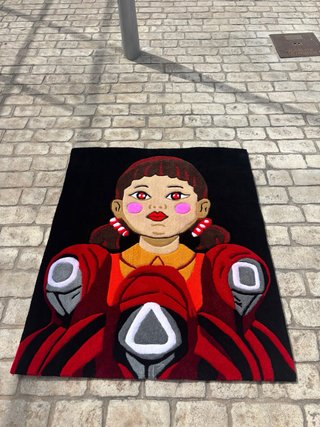 Alfombra El Juego del Calamar