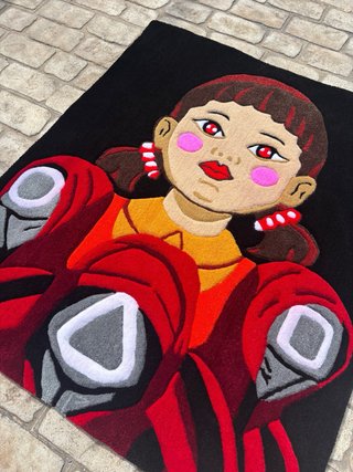 Alfombra El Juego del Calamar