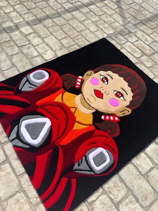 Alfombra El Juego del Calamar