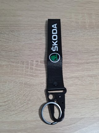 Llavero Skoda Negro