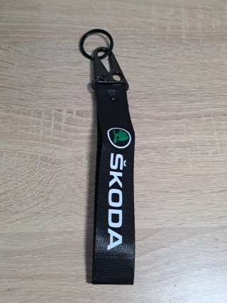 Llavero Skoda Negro