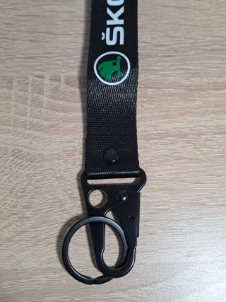 Llavero Skoda Negro
