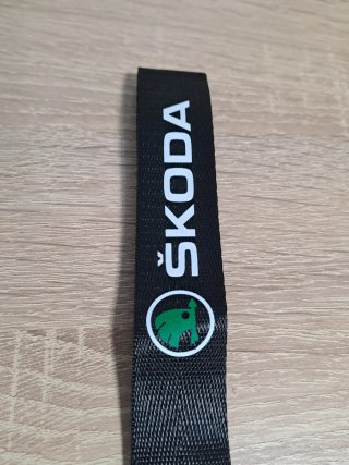 Llavero Skoda Negro