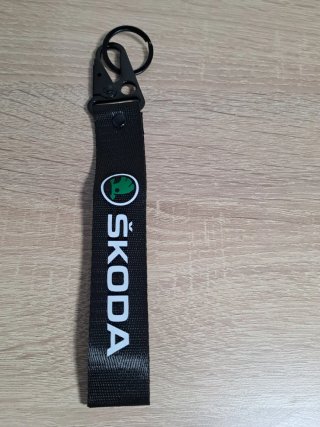 Llavero Skoda Negro