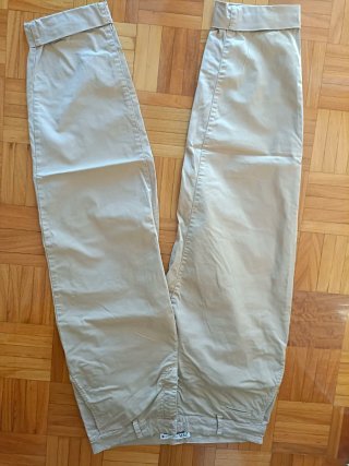 Pantalón chino Zara Talla 36 Beige