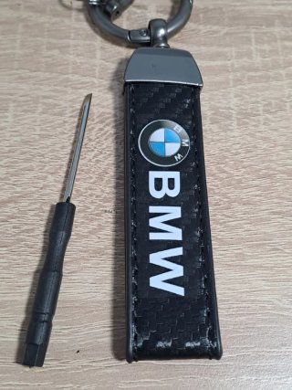 Llavero BMW Negro Carbono