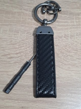 Llavero BMW Negro Carbono