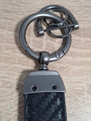 Llavero BMW Negro Carbono