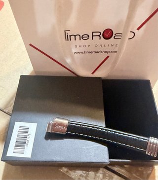 Pulsera Cuero Trenzado Time Road