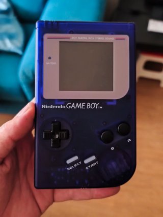 Nintendo Game Boy Morado Pantalla IPS