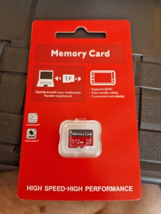 Tarjeta de Memoria 512MB TF