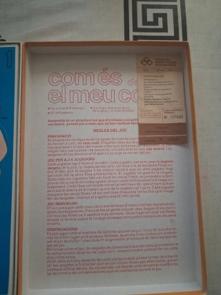 Juego Com es el meu cos de anatomía