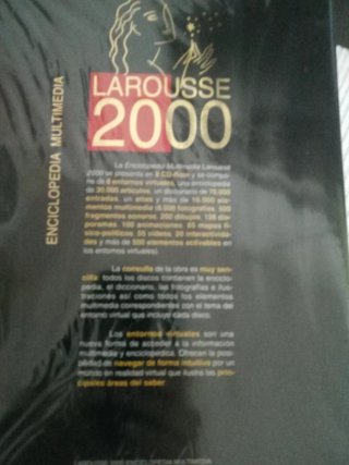 Enciclopedia digital Larousse 2000 W11