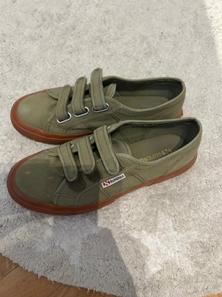 Zapatillas Superga Velcro Verde T.39