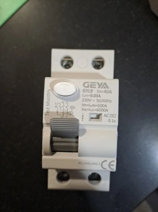 Interruptor Diferencial GEYA GYL9 40A