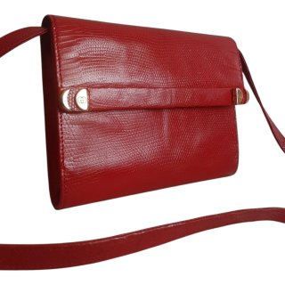 GUCCI bolso cruzado vintage rojo cereza