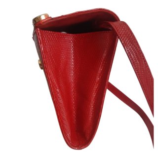 GUCCI bolso cruzado vintage rojo cereza