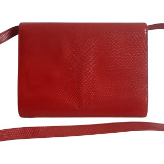 GUCCI bolso cruzado vintage rojo cereza