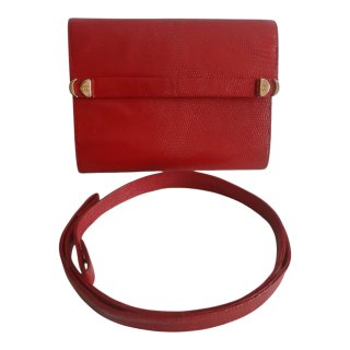 GUCCI bolso cruzado vintage rojo cereza